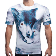 Load image into Gallery viewer, Printed Men's Punk T-shirt