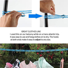 Load image into Gallery viewer, Portable Clothesline for Outdoor & Home