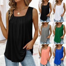 Load image into Gallery viewer, 🎉Summer Specials🎉Square Neck Sleeveless Tank Top