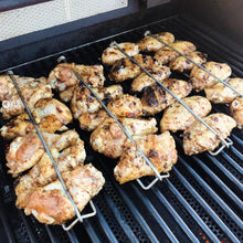 Load image into Gallery viewer, 🐔Wing Rails make it easier to grill your chicken wings!🍗