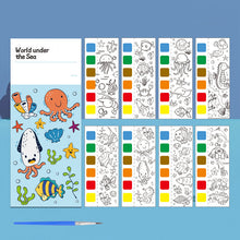 Load image into Gallery viewer, 🎅Watercolor Coloring Notes🎁