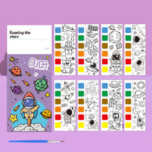 Load image into Gallery viewer, 🎅Watercolor Coloring Notes🎁