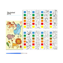 Load image into Gallery viewer, 🎅Watercolor Coloring Notes🎁