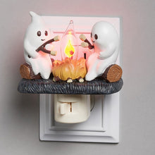 Load image into Gallery viewer, Ghost Campfire Flickering Nightlight
