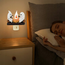 Load image into Gallery viewer, Ghost Campfire Flickering Nightlight