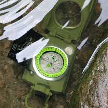 Load image into Gallery viewer, Military Grade Lensatic Sighting Compass