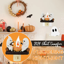 Load image into Gallery viewer, Ghost Campfire Flickering Nightlight