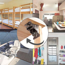 Load image into Gallery viewer, Saker 90 Degrees Self-locking Folding Hinge Anti-corrosion Invisible Connector