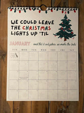 Load image into Gallery viewer, 2025 TS Lyrics Calendar
