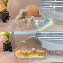 Load image into Gallery viewer, DIY set with tulip mirror and night light