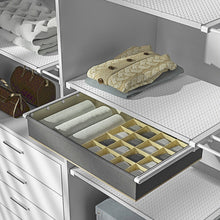 Load image into Gallery viewer, Expandable cabinet clamping shelving storage rack