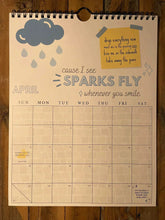 Load image into Gallery viewer, 2025 TS Lyrics Calendar