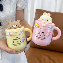 Load image into Gallery viewer, Bear Doll Insulated Water Cup