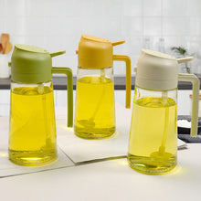Load image into Gallery viewer, 2-in-1 Glass Oil Sprayer and Dispenser