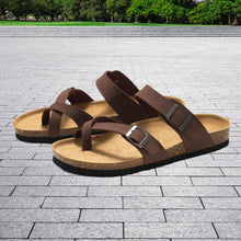 Load image into Gallery viewer, Women's Shoes with Natrual Soft Cork Footbed and Leather