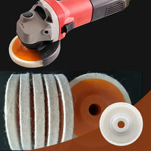 Load image into Gallery viewer, Wool Felt Polishing Wheel Disc