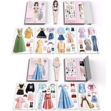 Load image into Gallery viewer, 👗Magnetic Princess Dress Up Paper Doll👸