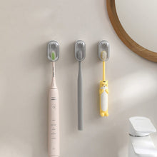 Load image into Gallery viewer, Toothbrush Holder Wall Mounted With Cover