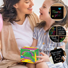 Load image into Gallery viewer, 【100 pcs/1 Set】DIY Rainbow Magic Scratch Paper Art Set