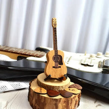 Load image into Gallery viewer, Wooden Acoustic Guitar Pick Box