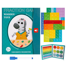 Load image into Gallery viewer, Montessori Educational Book Fraction Graph For Children