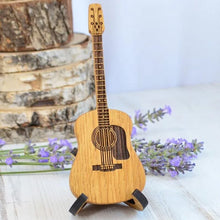 Load image into Gallery viewer, Wooden Acoustic Guitar Pick Box
