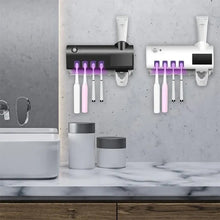 Load image into Gallery viewer, Smart UV Sterilizing Toothbrush Holder
