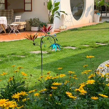 Load image into Gallery viewer, Beautiful Summer Multi Colored Flowers Wind Spinner