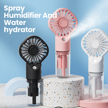 Load image into Gallery viewer, Mini Handheld Mist Fan