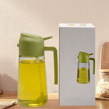 Load image into Gallery viewer, 2-in-1 Glass Oil Sprayer and Dispenser