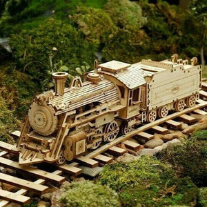 🧩🧩Super Wooden Mechanical Model Puzzle Set🚂🔥
