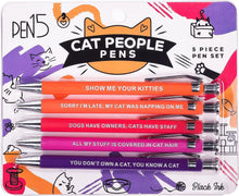 Load image into Gallery viewer, Funny Dog/Cat People Pens, A snarky gag gift for pet owners