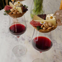 Load image into Gallery viewer, Wine Glass Charcuterie Topper