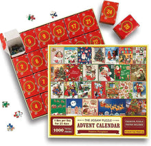 Load image into Gallery viewer, Advent Calendar 2024 Christmas Jigsaw Puzzles