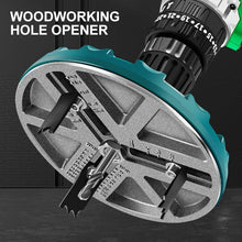 Load image into Gallery viewer, Adjustable Woodworking Cutting Tools Hole Opener