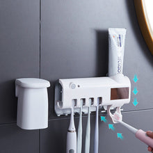 Load image into Gallery viewer, Smart UV Sterilizing Toothbrush Holder