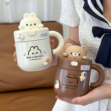 Load image into Gallery viewer, Bear Doll Insulated Water Cup