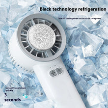 Load image into Gallery viewer, 2024 Summer Gadget Handheld Turbo Jet Fan Mini Portable Ice Cold Fan
