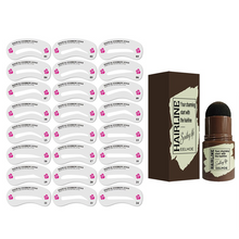 Load image into Gallery viewer, Eyebrow Stamp Stencil Kit