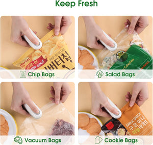 Rechargeable Handheld 2 in 1 Heat Sealer