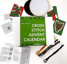 Load image into Gallery viewer, NEW FOR 2024 - Cross Stitch Advent Calendar