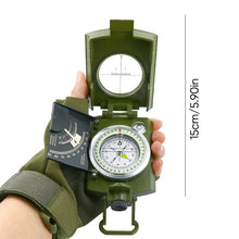 Load image into Gallery viewer, Military Grade Lensatic Sighting Compass