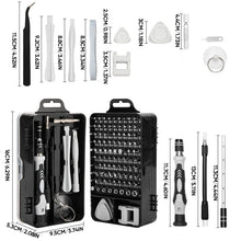 Load image into Gallery viewer, 115 in 1 Magnetic Screwdriver Set