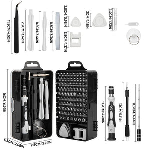 115 in 1 Magnetic Screwdriver Set