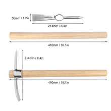 Load image into Gallery viewer, Stainless Steel Double Headed Pickaxe