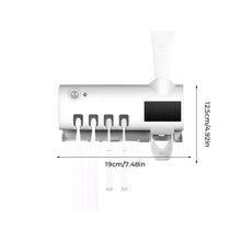 Load image into Gallery viewer, Smart UV Sterilizing Toothbrush Holder