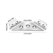 Load image into Gallery viewer, Universal Stainless Steel Furniture Corner Connector(10pcs)