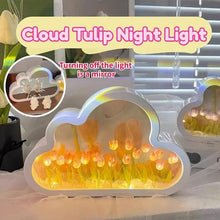 Load image into Gallery viewer, DIY set with tulip mirror and night light