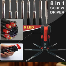 Load image into Gallery viewer, 8 In 1 Torch Screwdriver