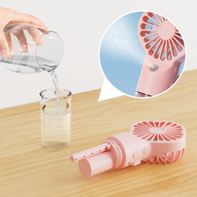 Load image into Gallery viewer, Mini Handheld Mist Fan